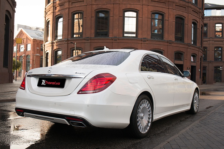Mercedes-Benz S-класс 222 белый