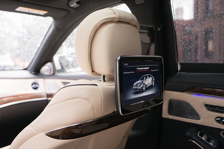 Mercedes-Benz S-класс 222 белый