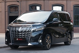Toyota Alphard черный