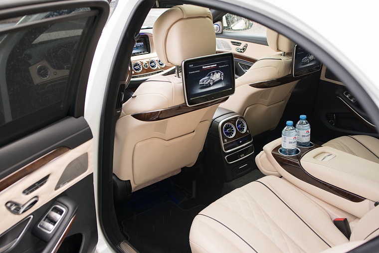 Mercedes-Benz S-класс 222 белый
