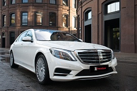 Mercedes-Benz S-класс 222 белый