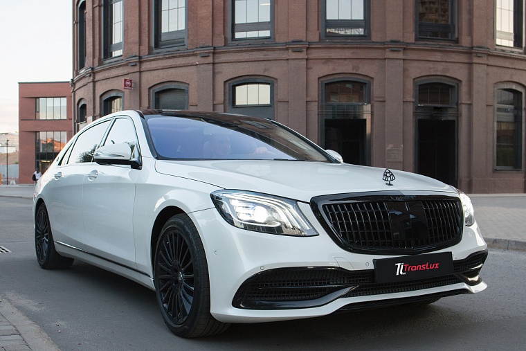Mercedes-Benz Maybach S-класс 222 Белый