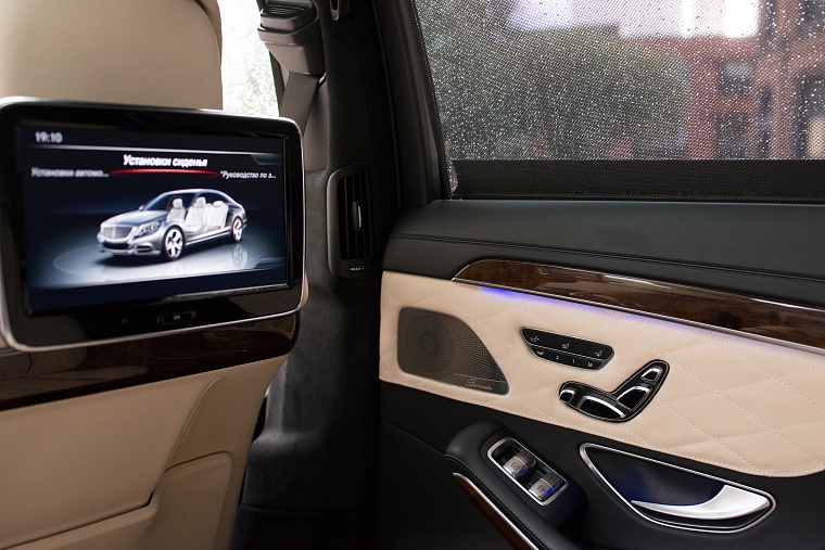 Mercedes-Benz S-класс 222 белый