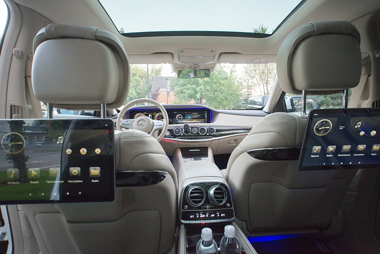 Mercedes-Benz Maybach S-класс 222 Белый