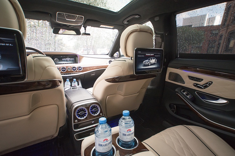 Mercedes-Benz S-класс 222 белый