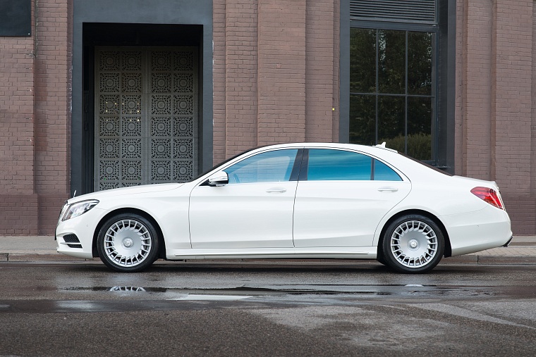 Mercedes-Benz S-класс 222 белый