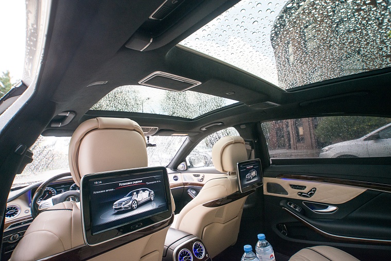 Mercedes-Benz S-класс 222 белый