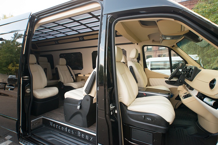 Mercedes-Benz Sprinter Черный 8 мест